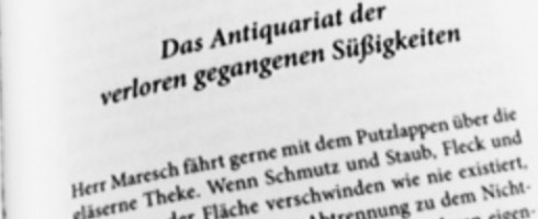 Echo für „Das Antiquariat …“ & Anthologie